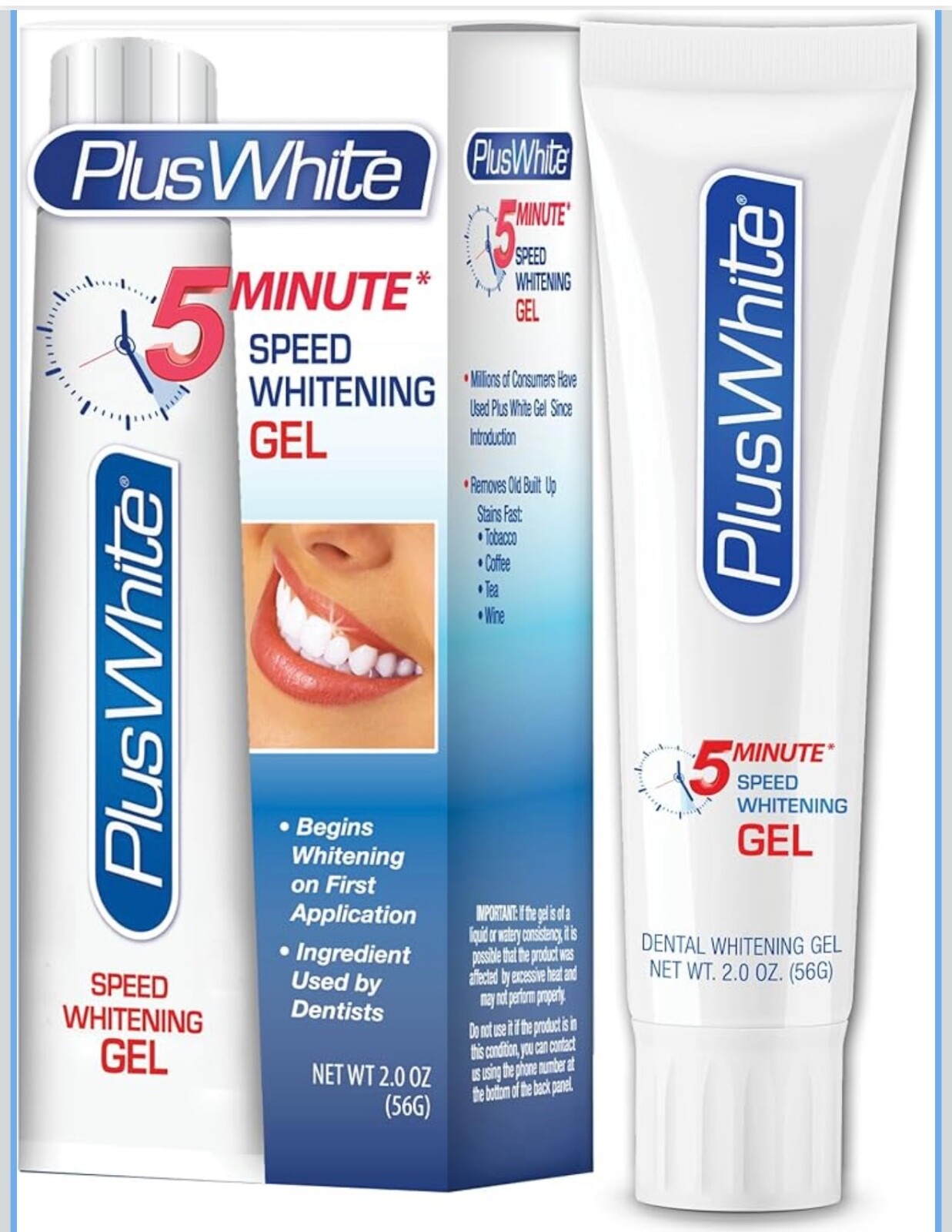 plus white toothpaste