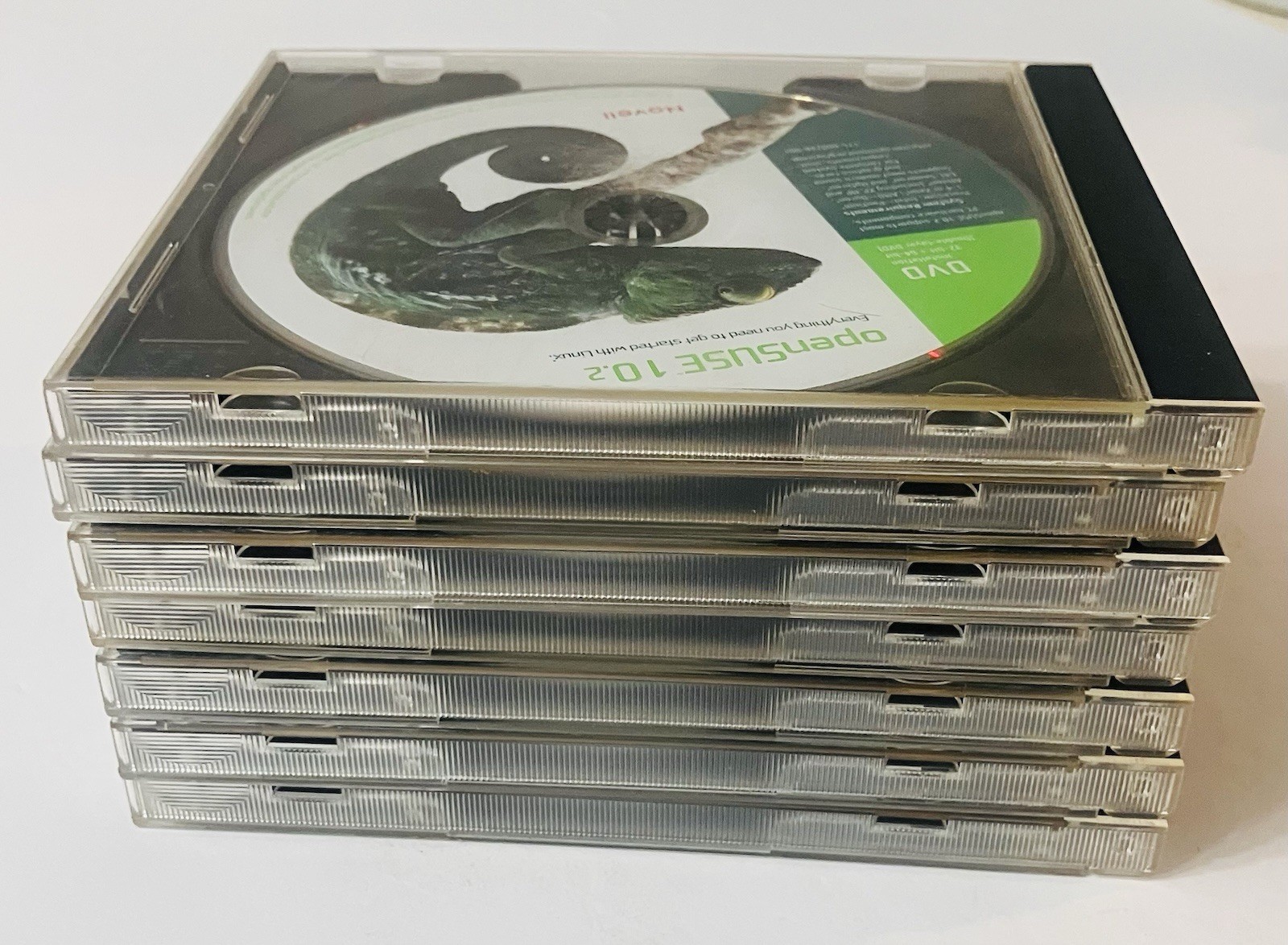 openSUSE 10.2 Linux Install Set 7 Disc DVD CD 32 64 Bit