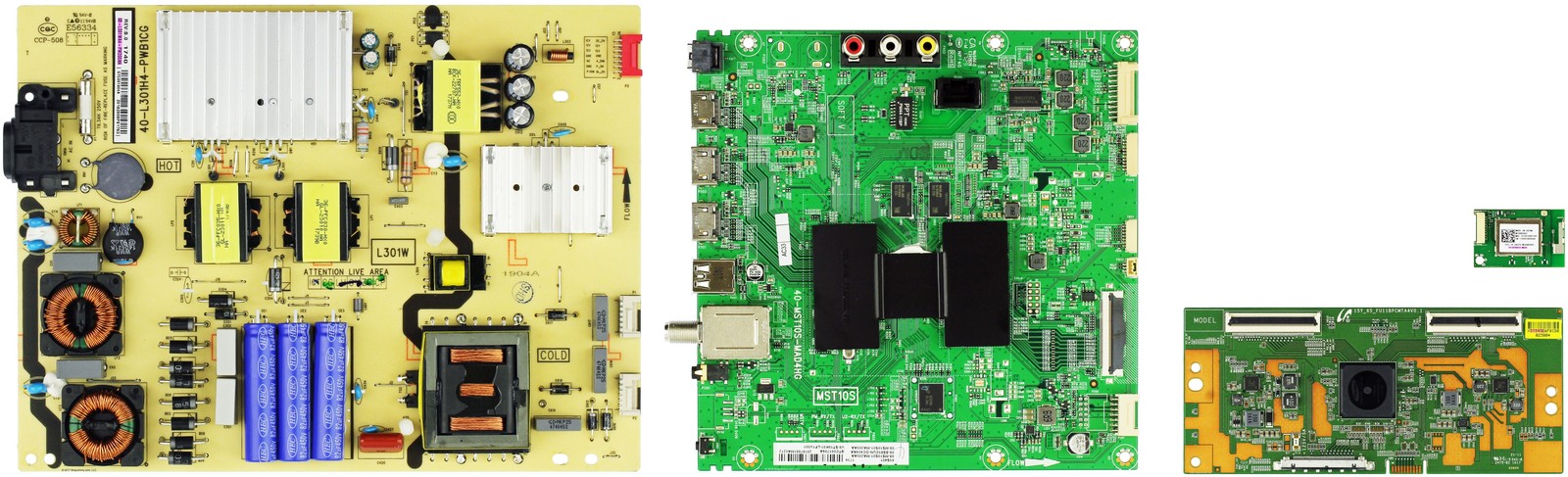 TCL 65S401 (Service No 65S401TBAA) or 65S405TCBA Complete TV Repair Parts Kit