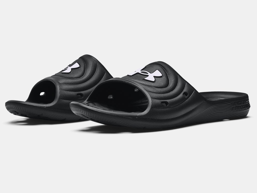 Under Armour Men's Locker Room IV Slide, Black