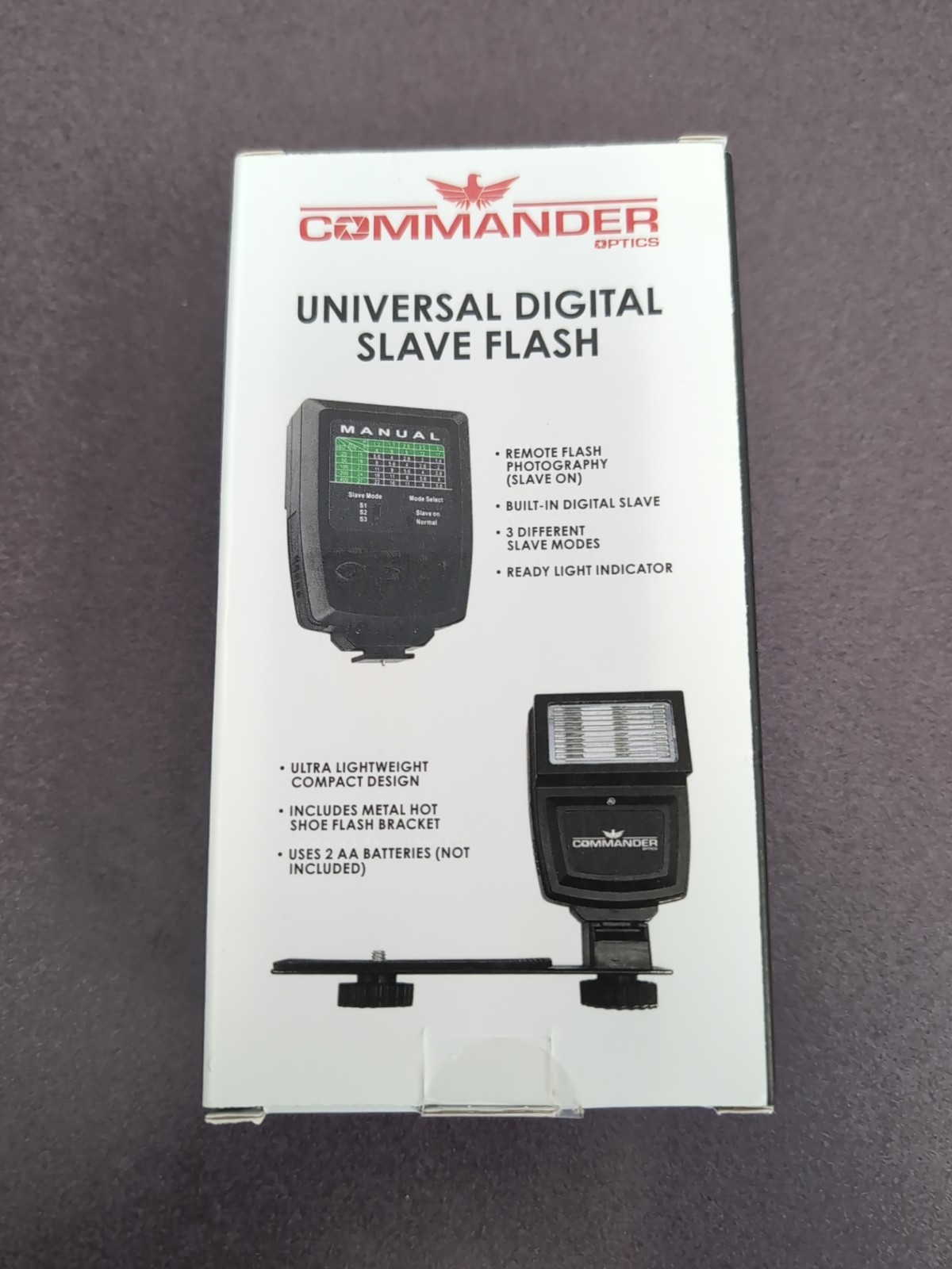 Commander Optics Digital Slave Flash – Universal Fit – Brand New
