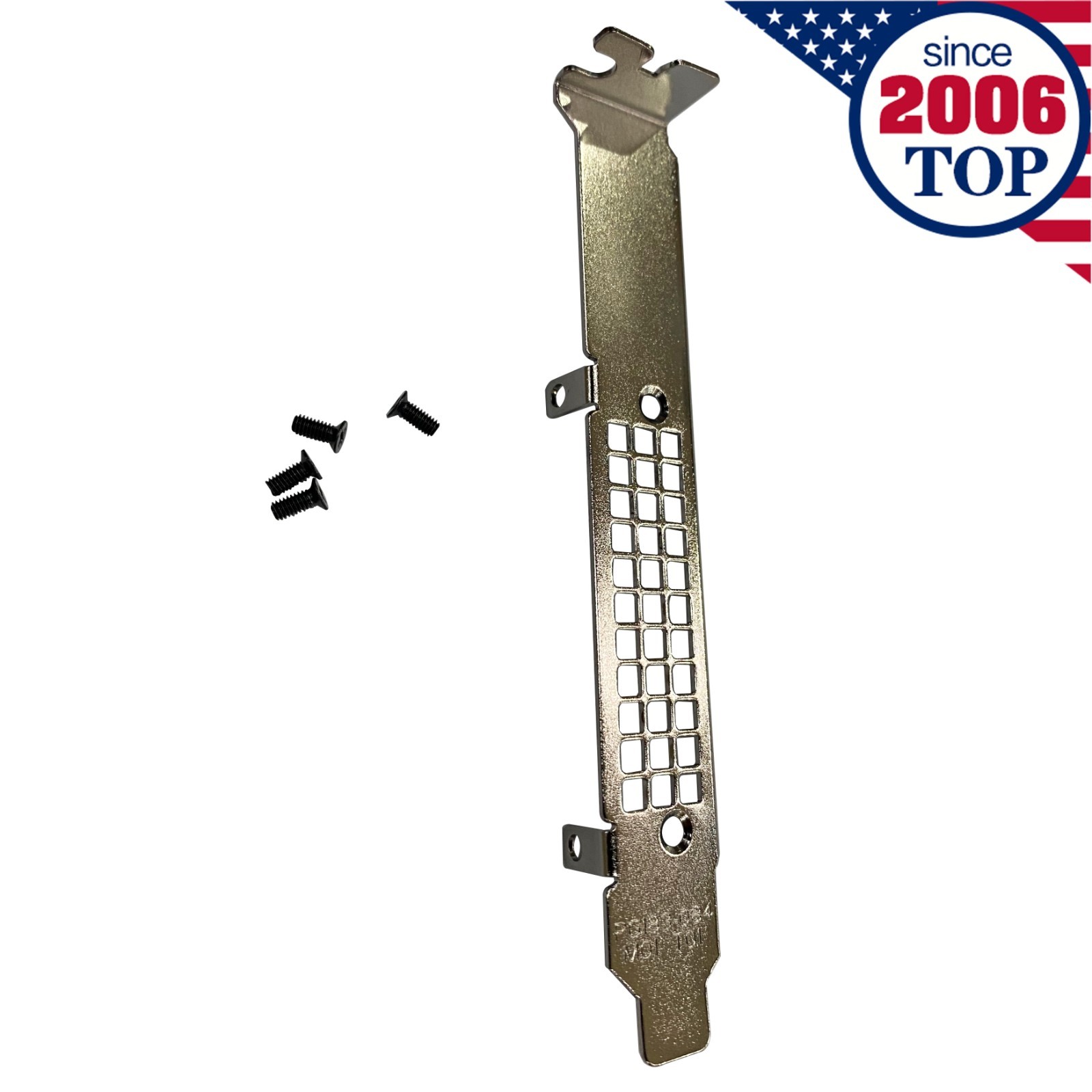 New Long Bracket for Nvidia Tesla P4 M4 T4 Video Graphics Card w/ Screws
