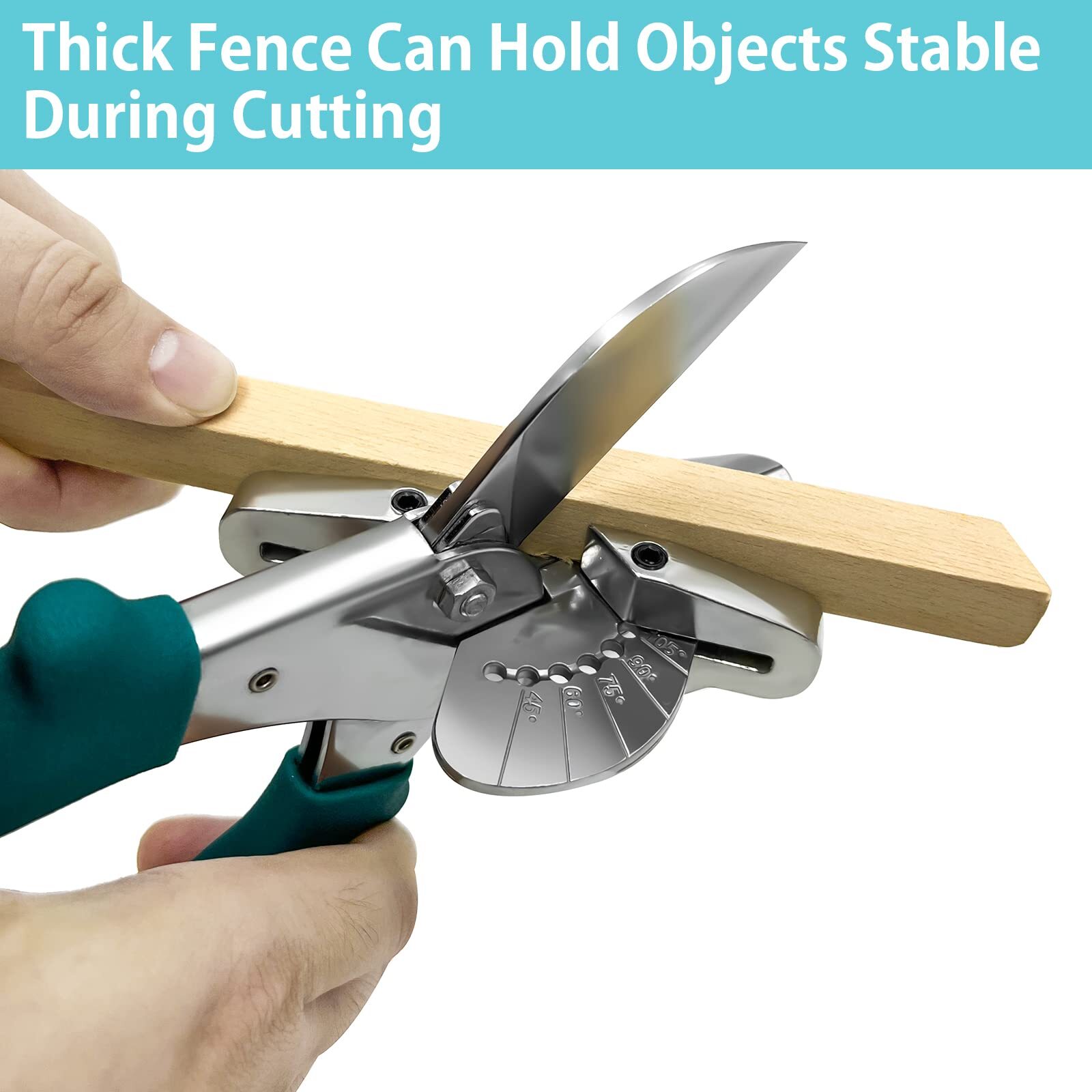 Oshine Miter Shears For Angular Cutting Molding Crafting Wood Quarter Round Cut