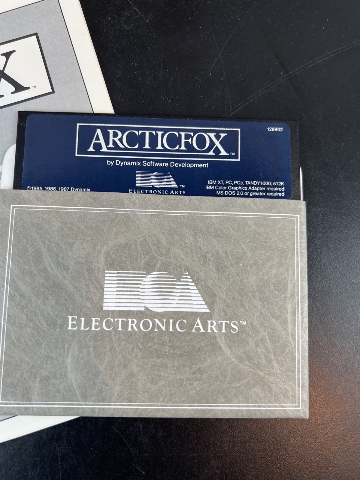 Artic Fox Computer Game Software Tested/Works IBM Tandy