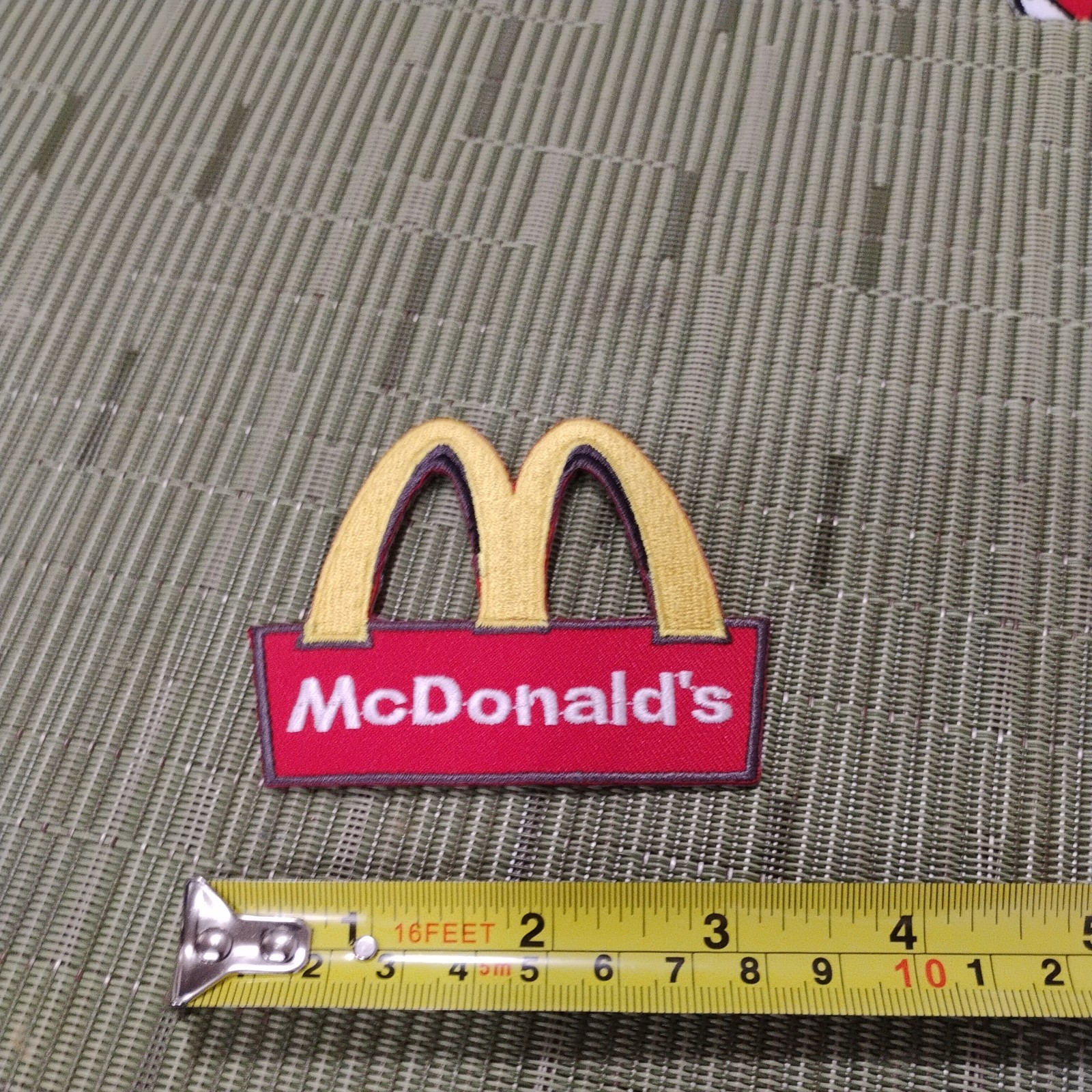 🚨🚨 McDonald's Patch, Iron On/Sew On