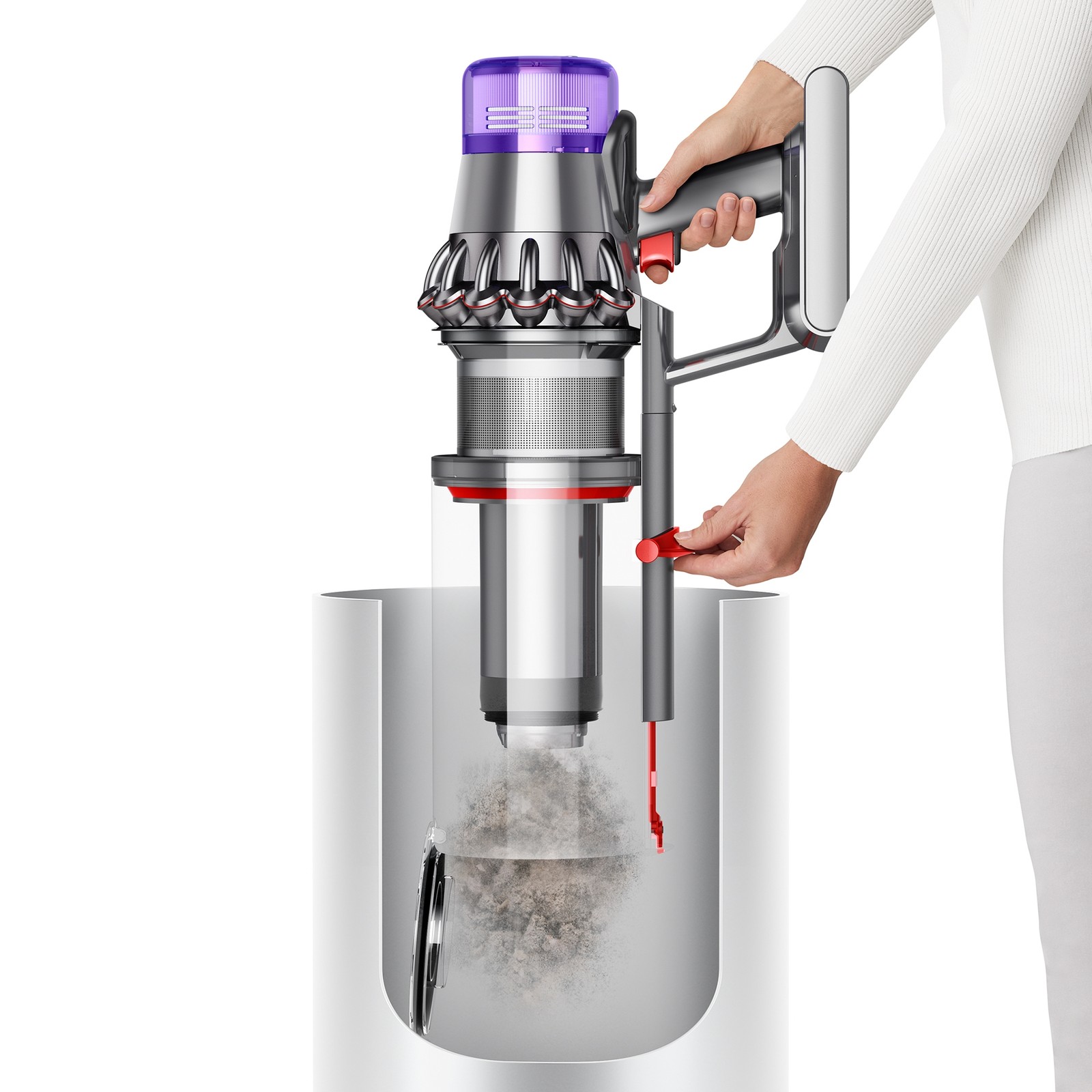 Dyson Outsize Plus Extra Cordless Vacuum Cleaner | Nickel | Refurbished