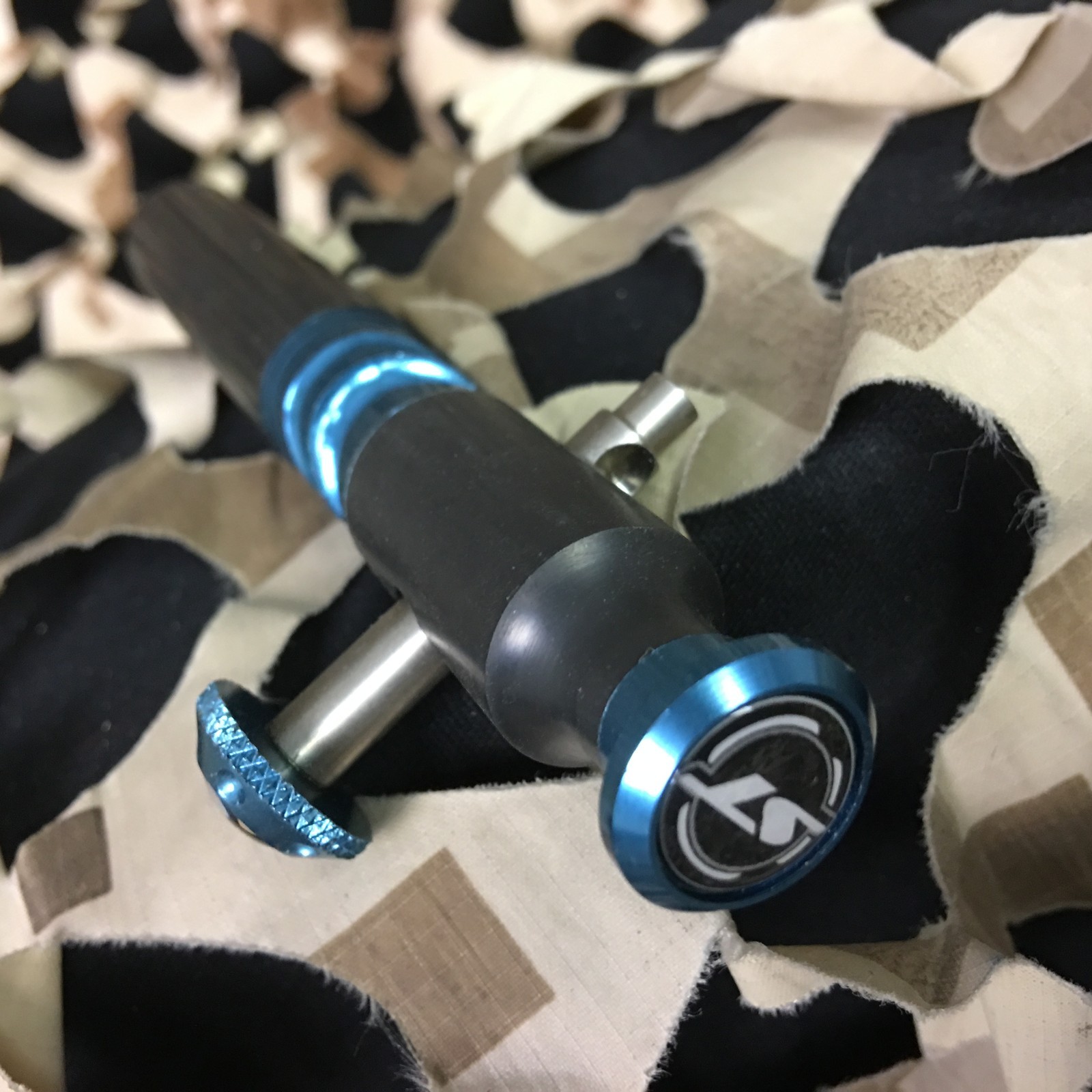 NEW Shocktech Dragun Upgrade Bolt - Black/Blue