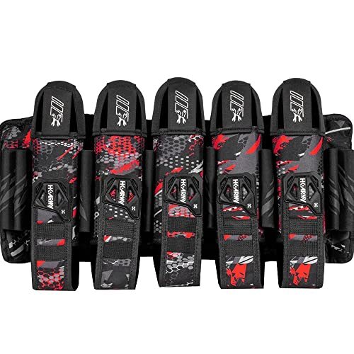HK Army 5+4 Eject Paintball Harness Pod Pack - Scorch
