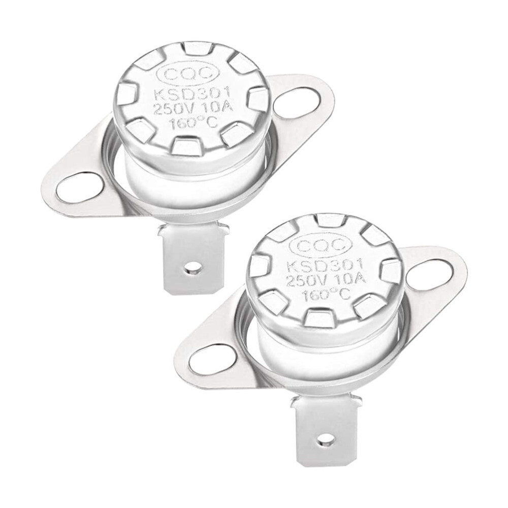 2 Pcs Thermostat Accessories Temperature Switches Coffee Maker Control