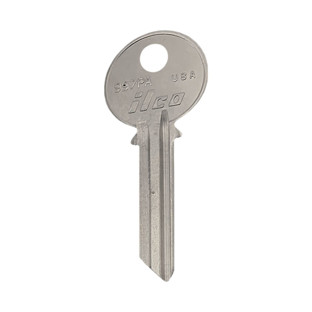 997PA Key Blank –  Nickel
