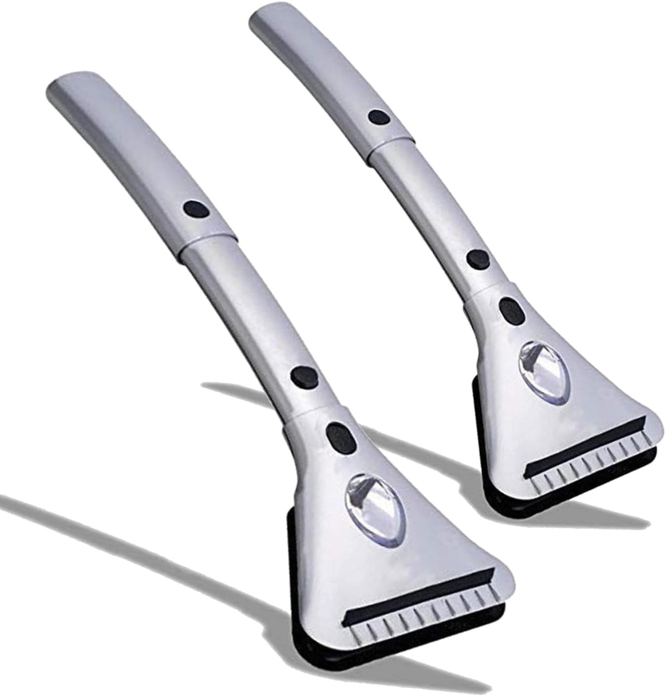 Heated Car Window Ice/Snow Scraper Extendable Auto Windshield Heated Scraper ...