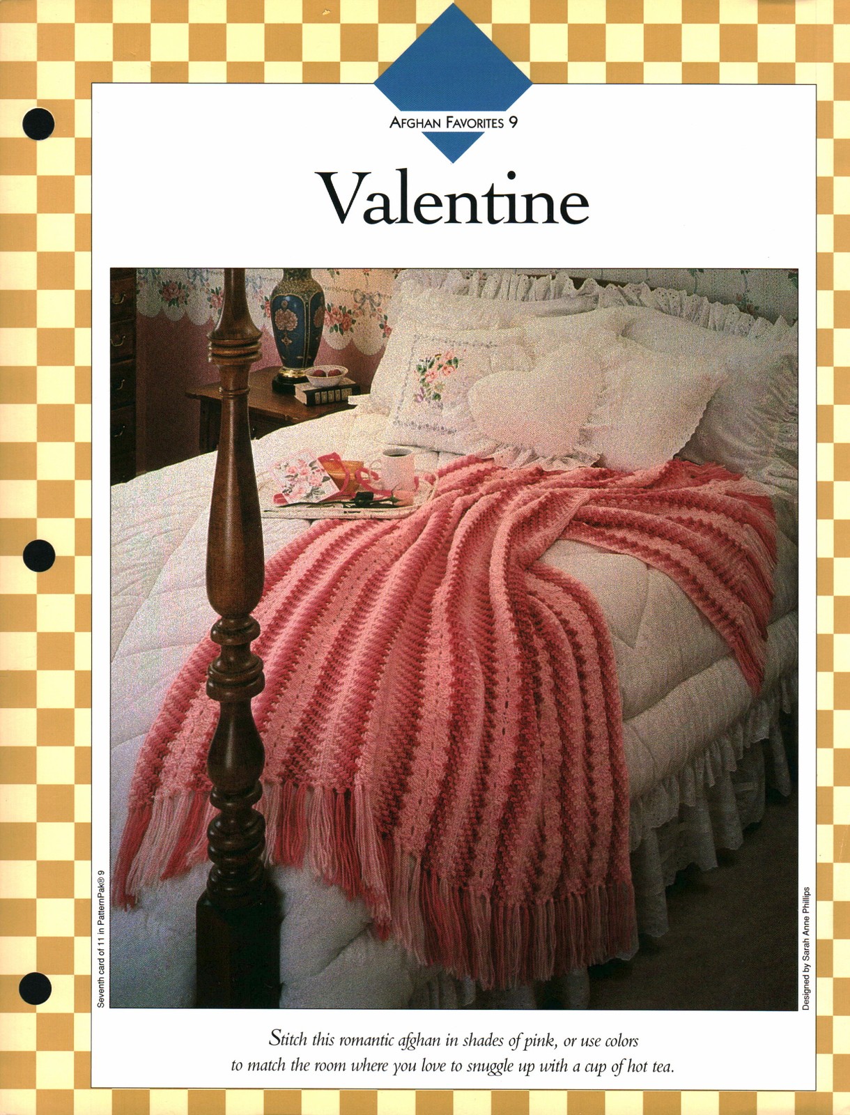 Valentine Afghan - Afghan Favorites 9 | Vanna Crochet Faves 85090-G