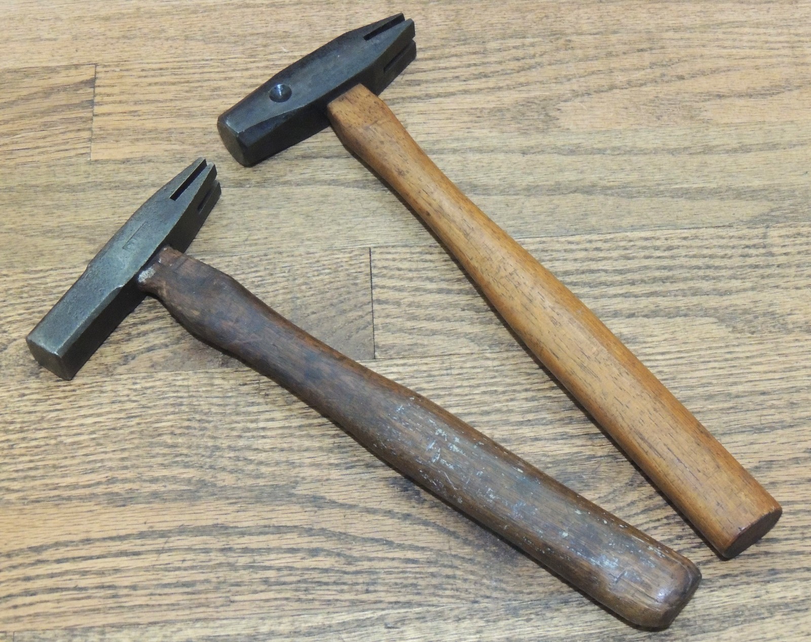 UNCOMMON MARKED SPECIAL PURPOSE HAMMER LOT-PLUMB-KING-ANTIQUE HAND TOOL