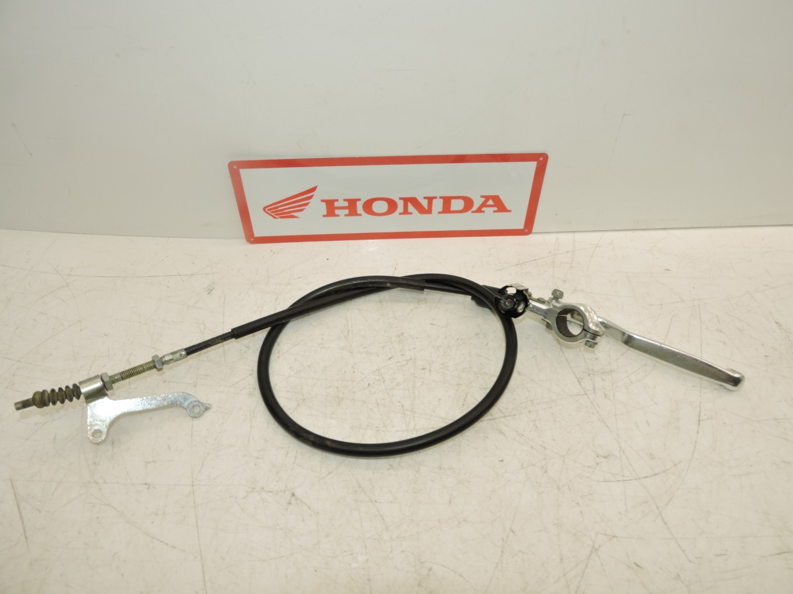 04-05 Honda TRX450R TRX 450ER OEM CLUTCH LEVER PERCH CABLE W STAY BRACKET🔥