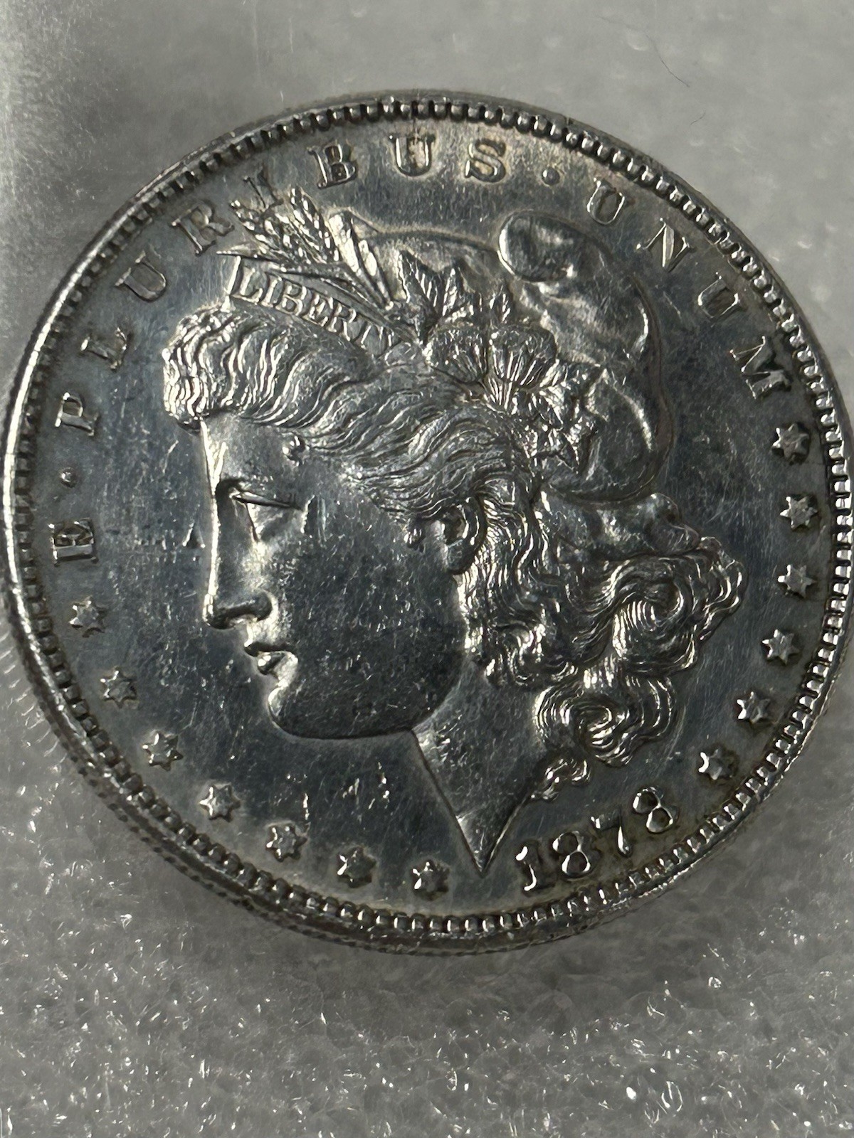 1878 S Morgan Silver $1 7TF Reverse of 1878 MGN1