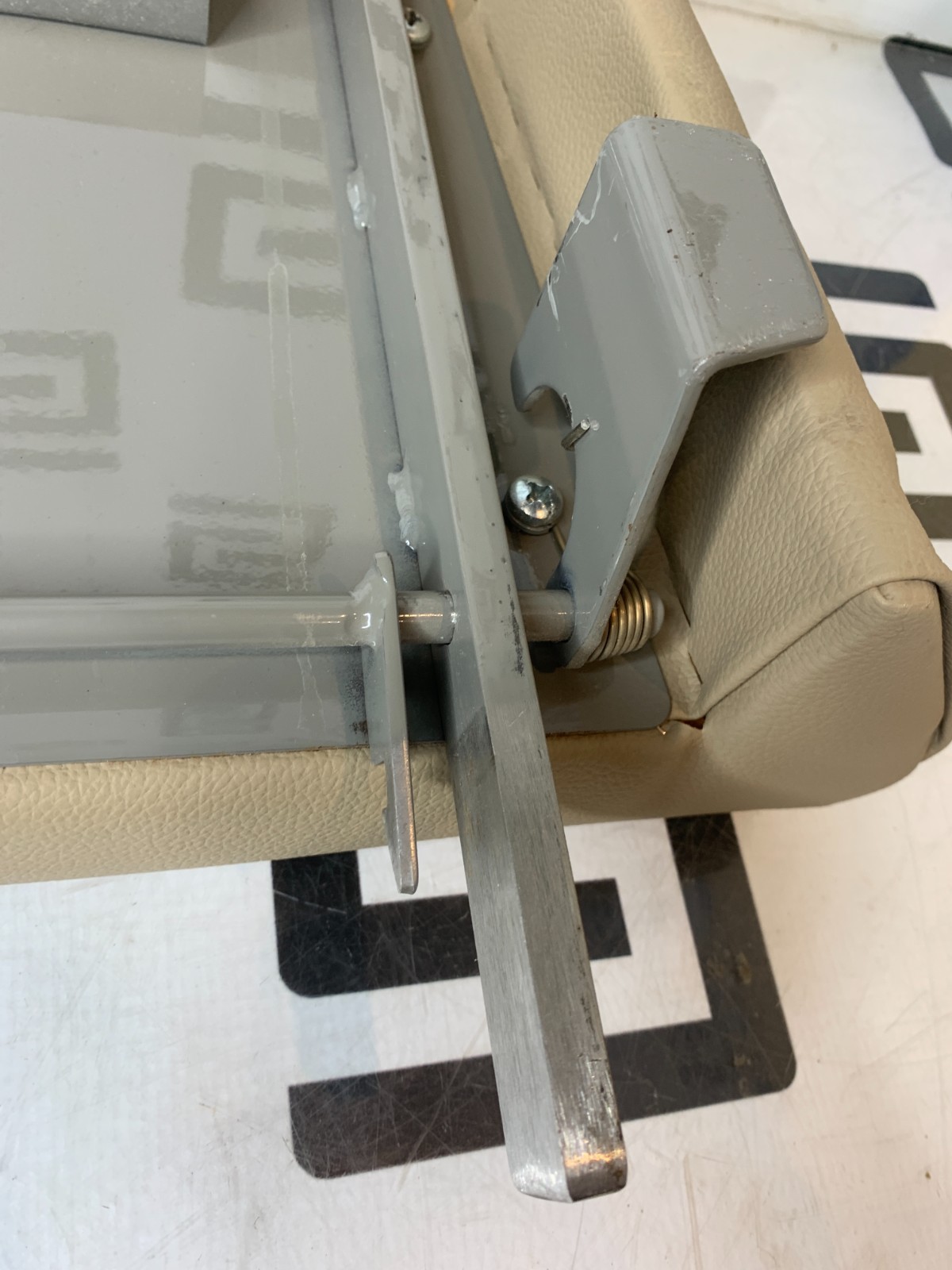 Midmark 119 Ritter Evolution 75 Exam Table Footboard Assembly Footrest Frame