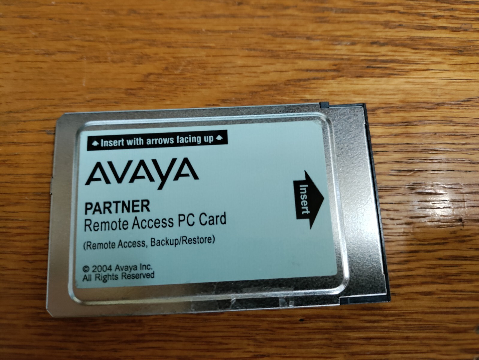 1  Avaya Lucent ACS Partner Remote Access PC Card 12G5 700429244 "tested"