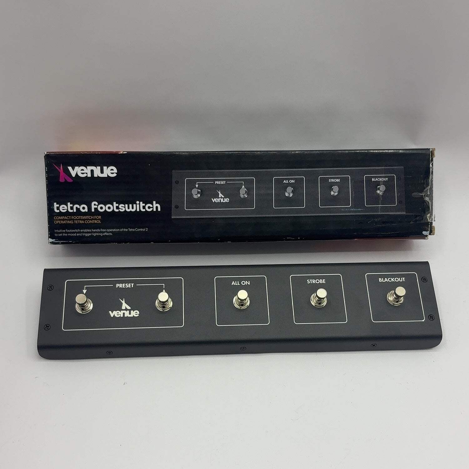 Venue Tetra Footswitch Footswitch TETRA CONTROL