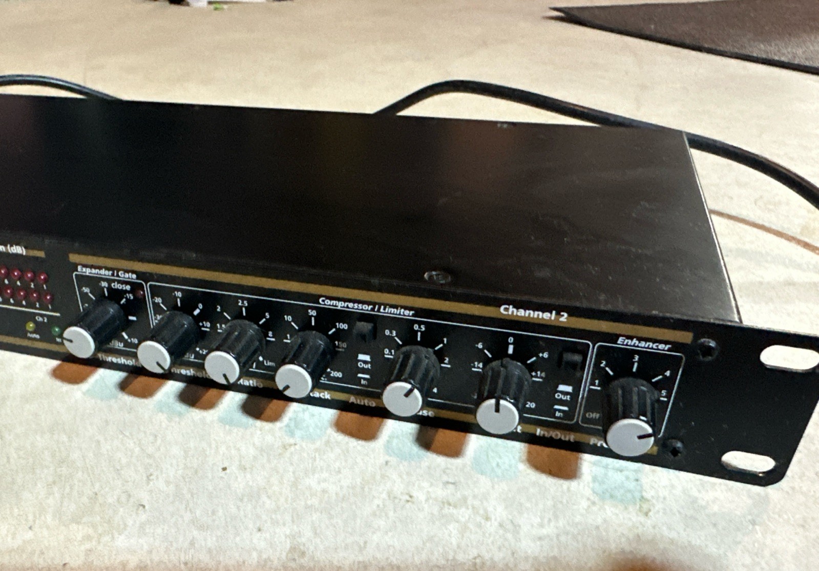 NADY AUDIO CL-5000 DUAL CHANNEL COMPRESSOR LIMITER WITH GATE