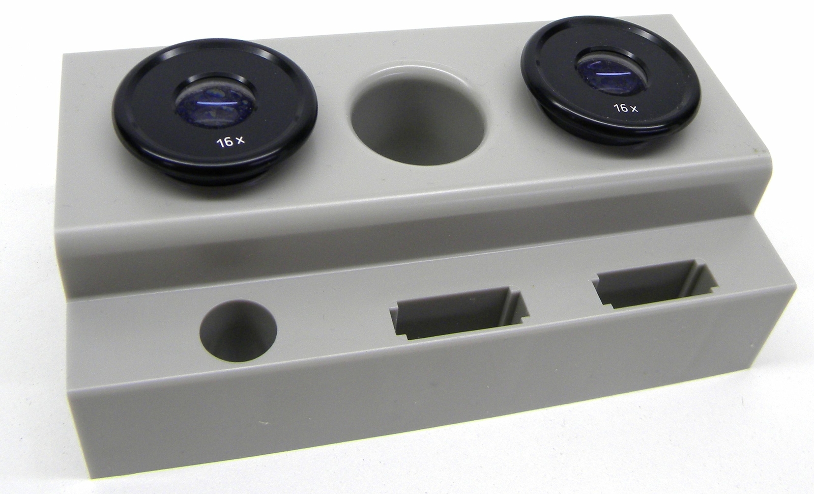 Haag-Streit BM900 16x Eyepieces + Holder  Extends Magnification Range to 25.6x