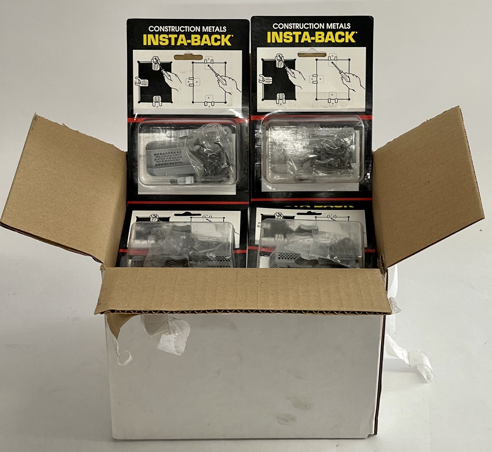 Drywall Clips 5/8" Construction Metals Insta-back 120 Per Case