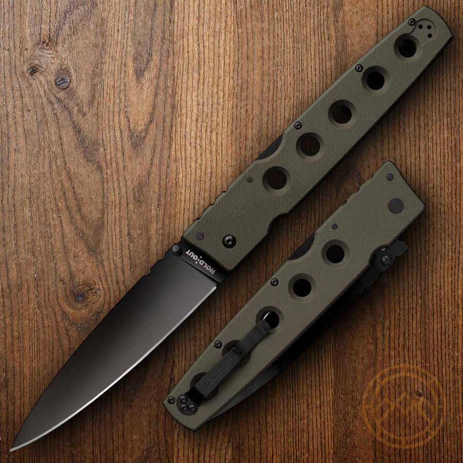 Lynn Thompson Collection Holdout Folding Knife 6" XHP Steel Blade G10 Handle