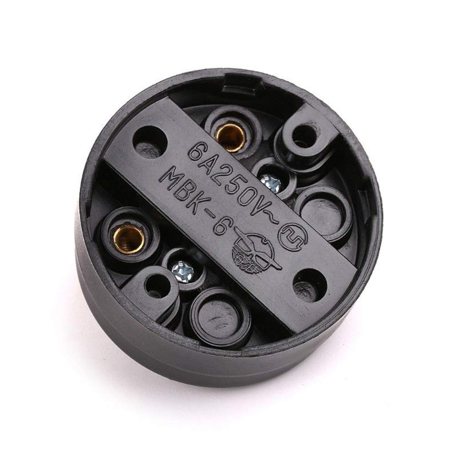 Retro Single Control Switch, Mounted Wall Light Switch, Round Old-Fashioned F...