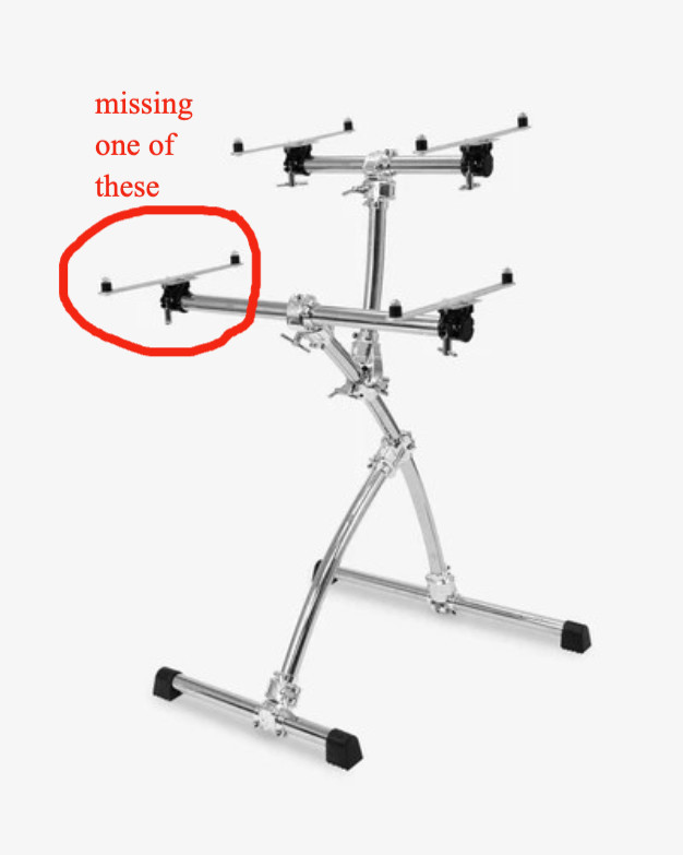 Gibraltar GKS-KT76 KeyTree Double-Tier Keyboard Stand - MISSING ITEM