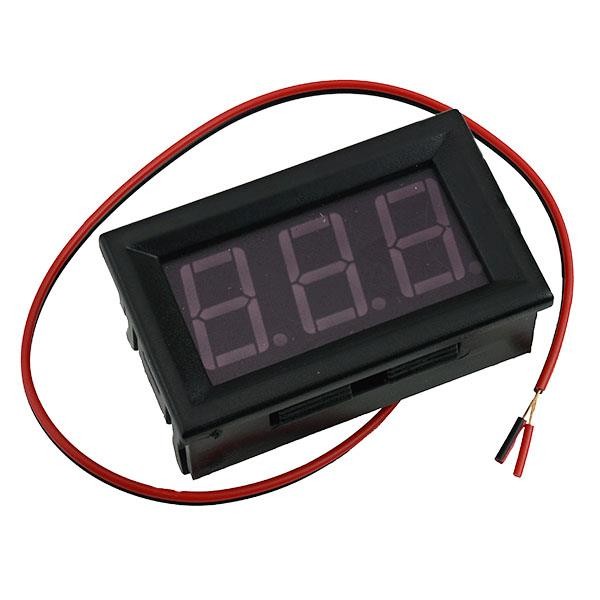 Green LED Digital Voltmeter 4.5-30V