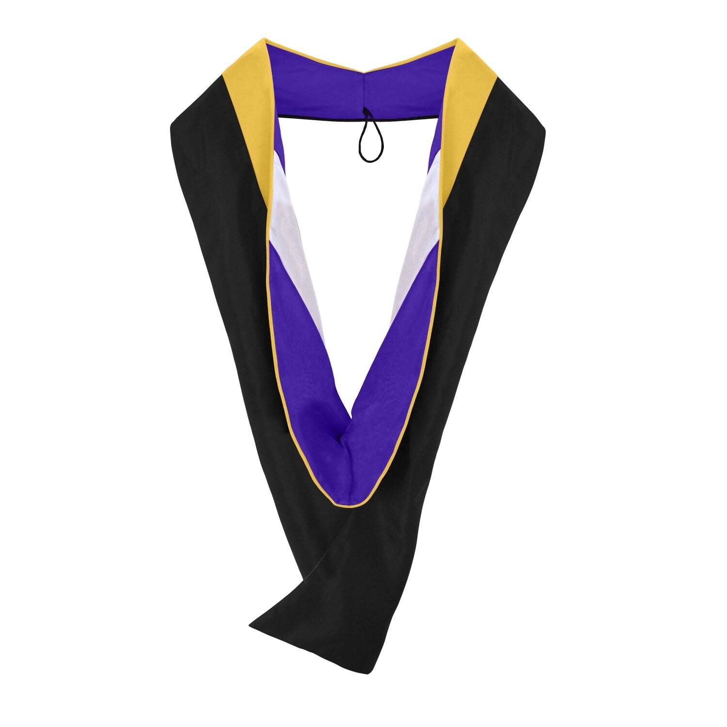 Endea Graduation Masters Hood For Science, Mathematics - Gold/Purple/White