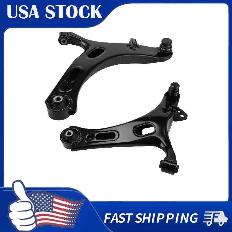 Pair Front Lower Control Arms w/ Ball Joints For 2010-2014 Subaru Outback Legacy