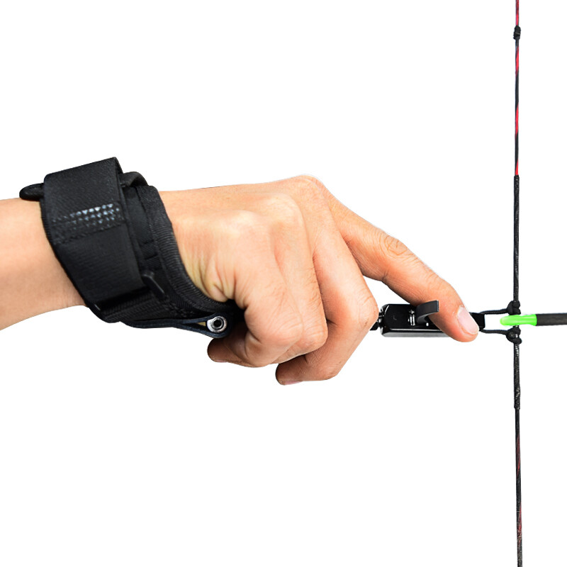 Archery Compound Bow Release Caliper Aid Strap Bow Trigger Wrist Strap 1PCS