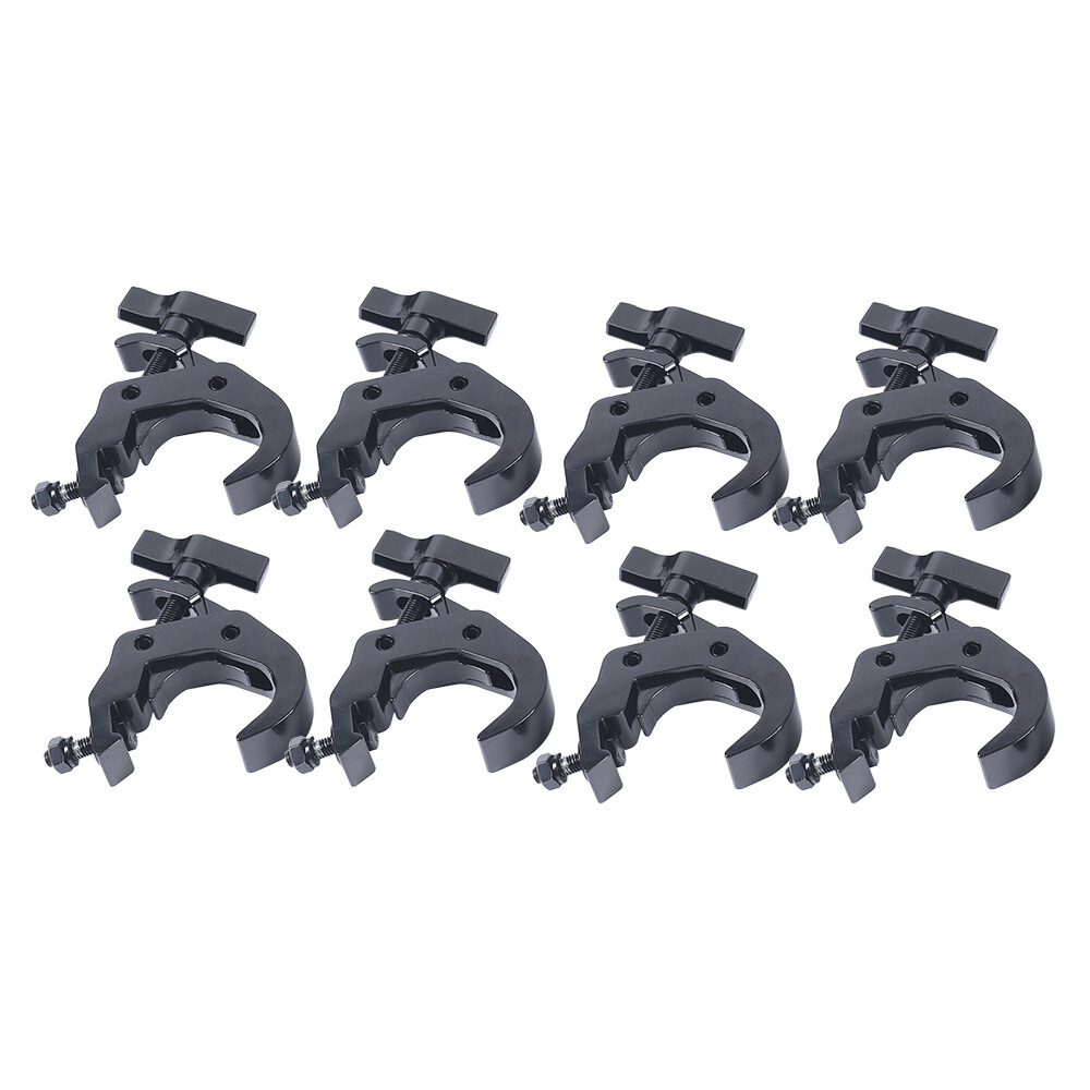 Stage Lighting Clamp Lock Truss Mount Hooks 8Pack Stage Par Lighting Clamp