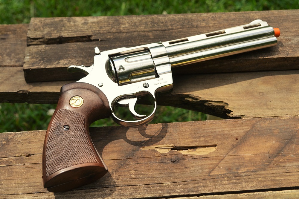 Non-Firing Replica Colt Python .357 Magnum Revolver - 357 - The Walking Dead TWD