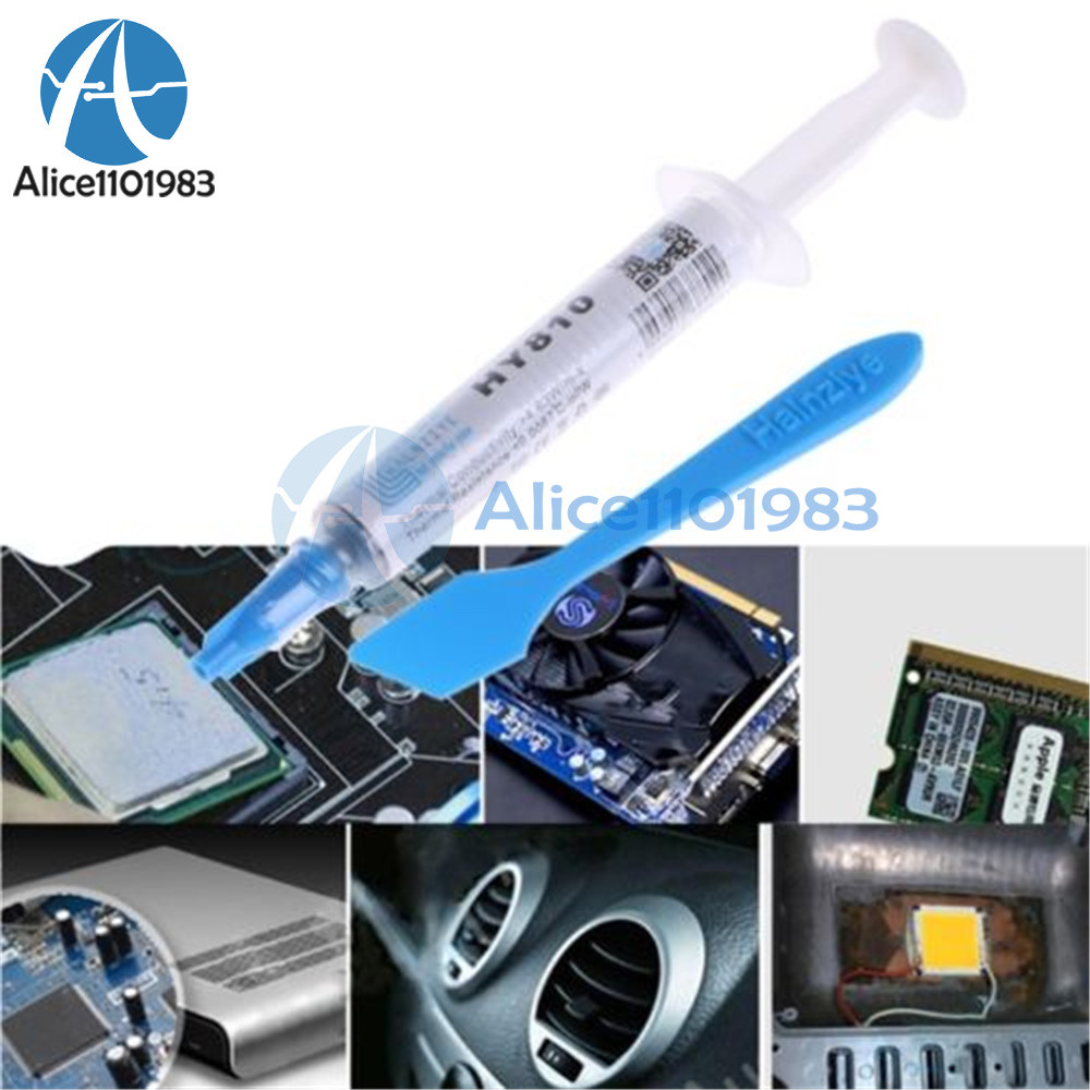2PCS 2G HY810-OP2G Extreme High Quality CPU Thermal Grease with A Plastic Tool