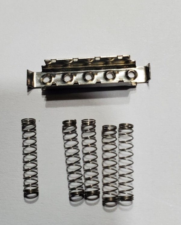 Schlage Lock Compressible Cap and Top Springs.