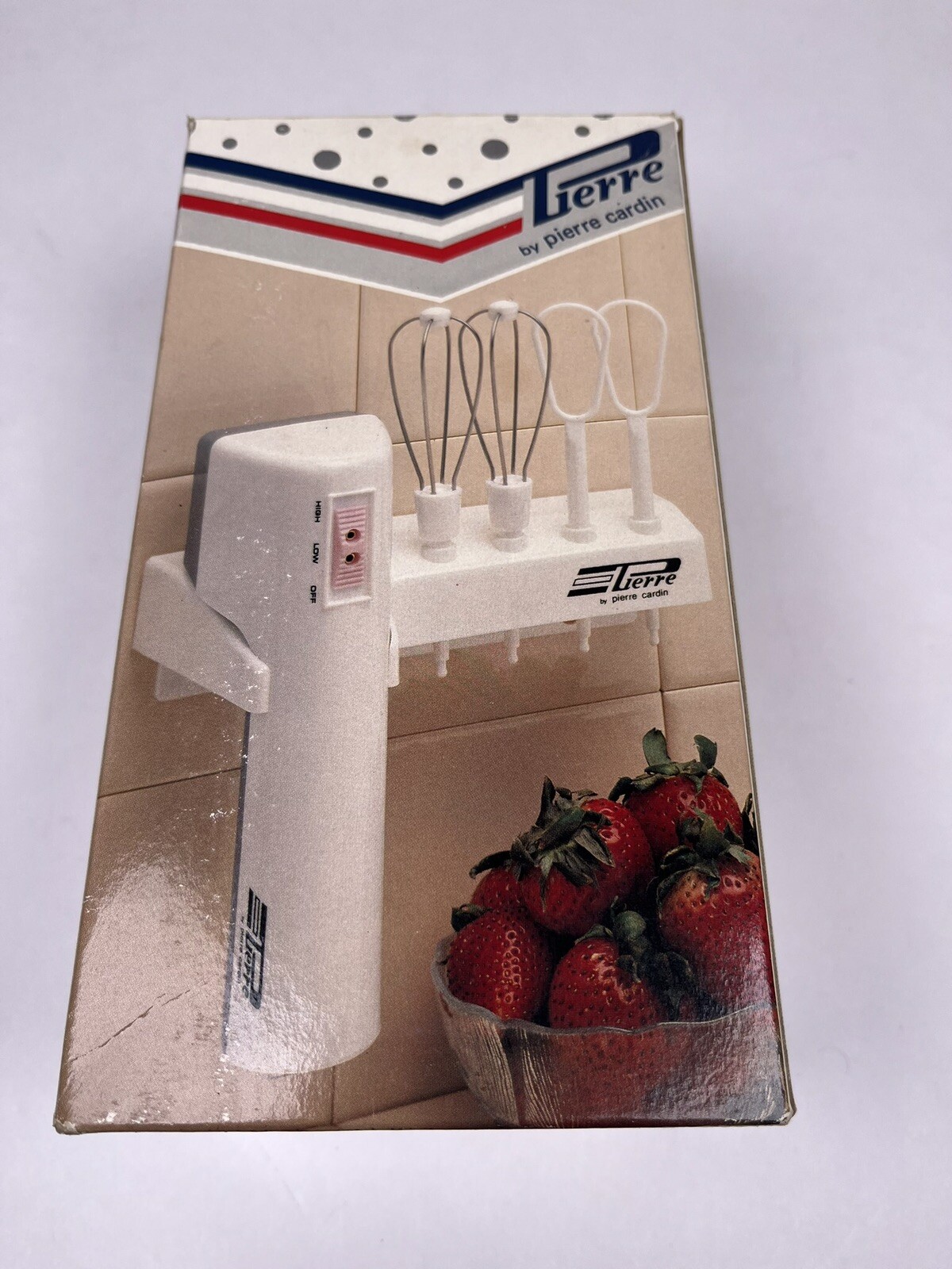 VTG Lierre Mixer Kitchen Wall Mount By Pierre Cardin #519 With Attachment Holder