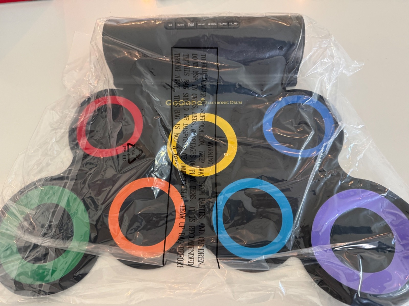 Digital Drum Kit QoQoba Specialty | G3001L | Speakers | Headphones | Cables NEW