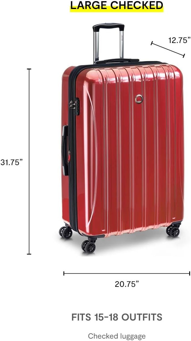 DELSEY Helium Aero 28in Expandable Spinner Luggage
