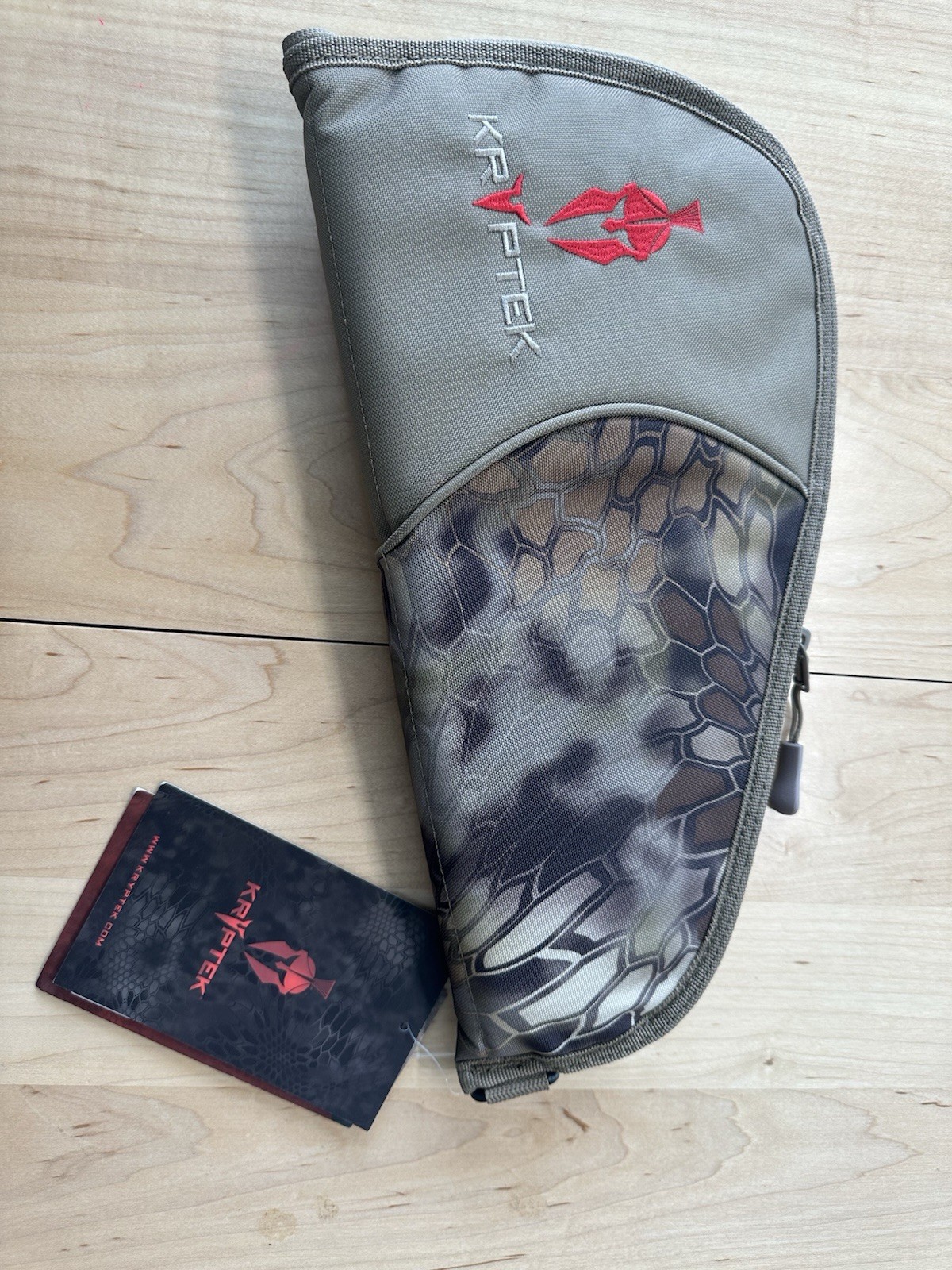 Pistol Gun Case Camo Kryptek 13” Rug NWT
