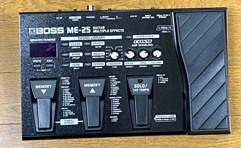 Boss ME-25 Multi-Effects Guitar Pedal From Japan