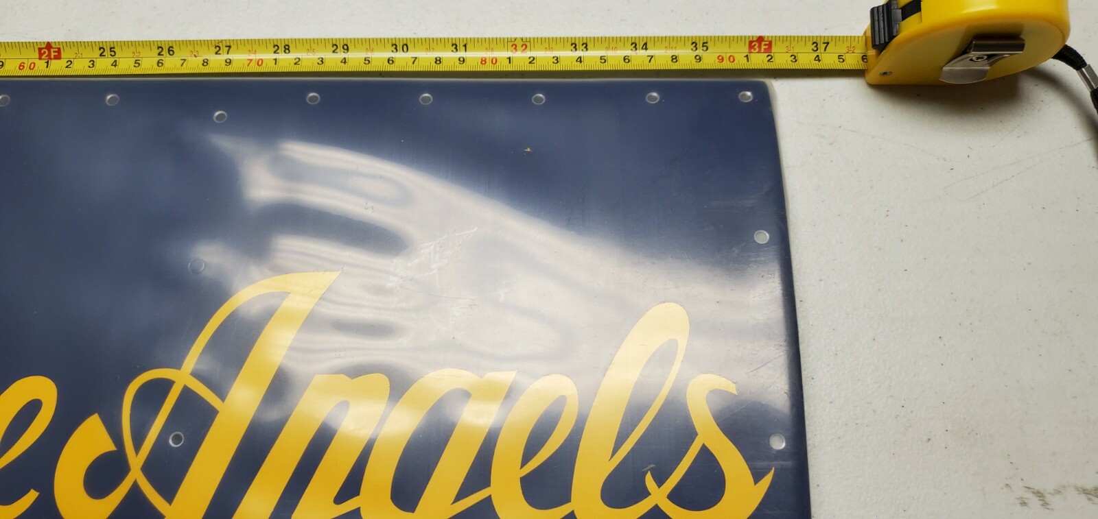 F-18 Nose Art Blue Angles panel 36x12
