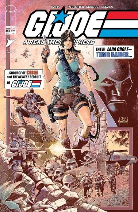 GI Joe A Real American Hero #330 2nd Print Chris Mooneyham Variant Presale 8/12