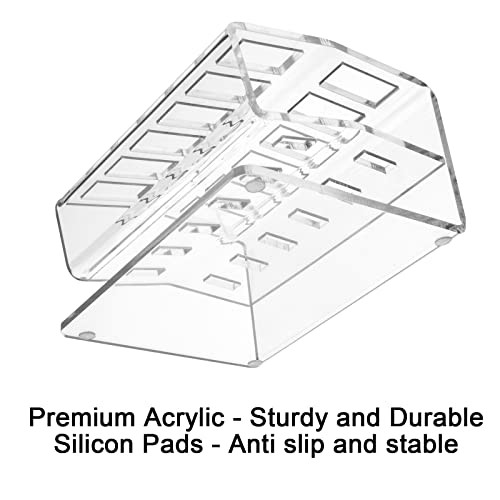 USB Flash Drive Holder Stand USB Memory Stick Storage Organizer, Acrylic USB