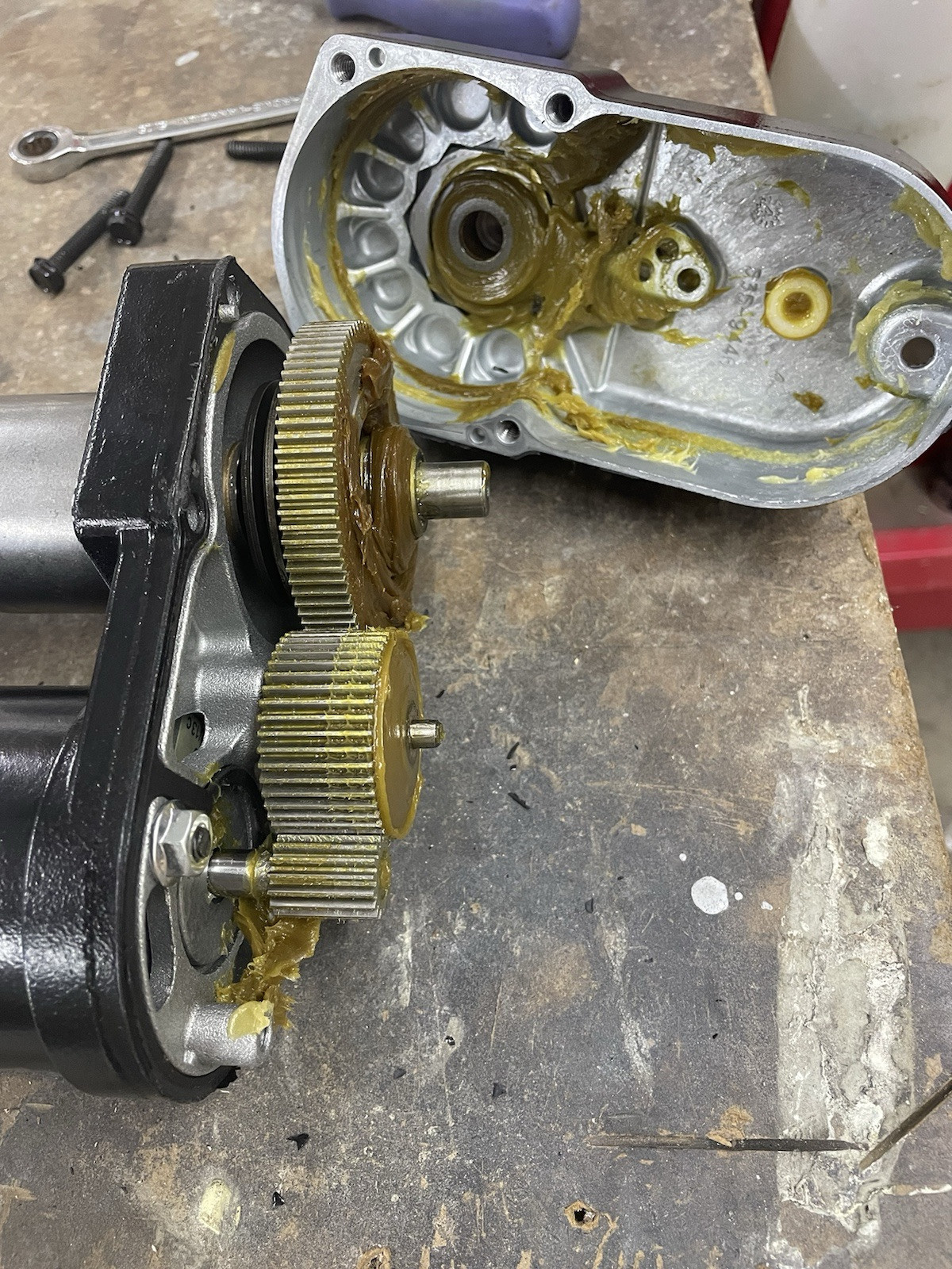 CAT Quick Coupler Actuator Replacement Motor & Gearbox 513-7585