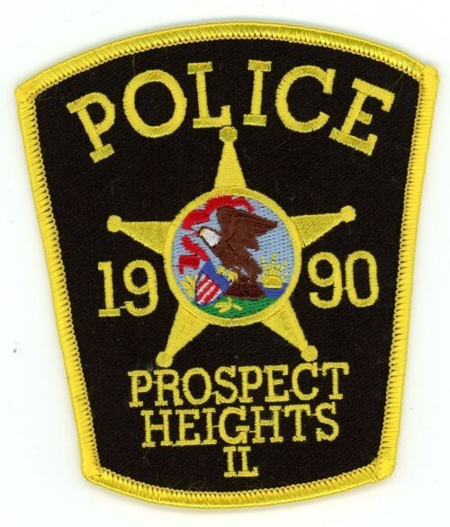 ILLINOIS IL PROSPECT HEIGHTS POLICE NICE SHOULDER PATCH SHERIFF