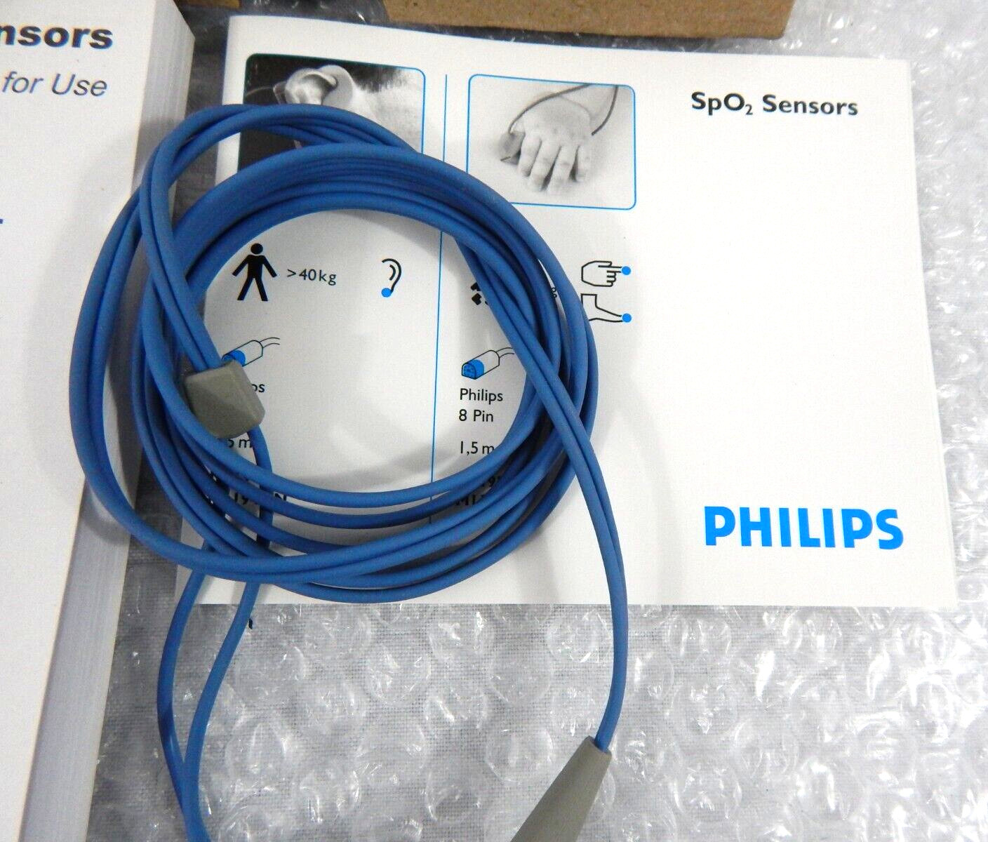 PHILIPS M1192A SENSOR 8PIN SOFT TIP