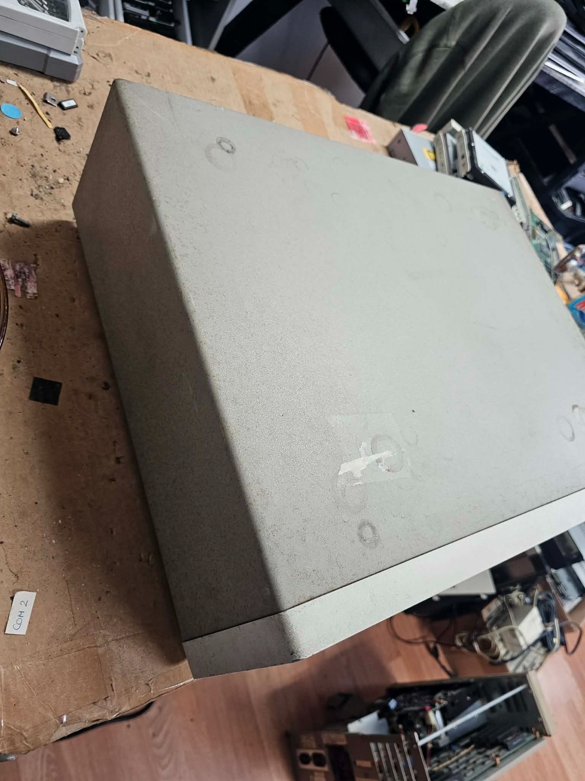 Retro Vintage IBM PC AT 5170 Desktop Computer Posts Upgraded 386 Intel Board
