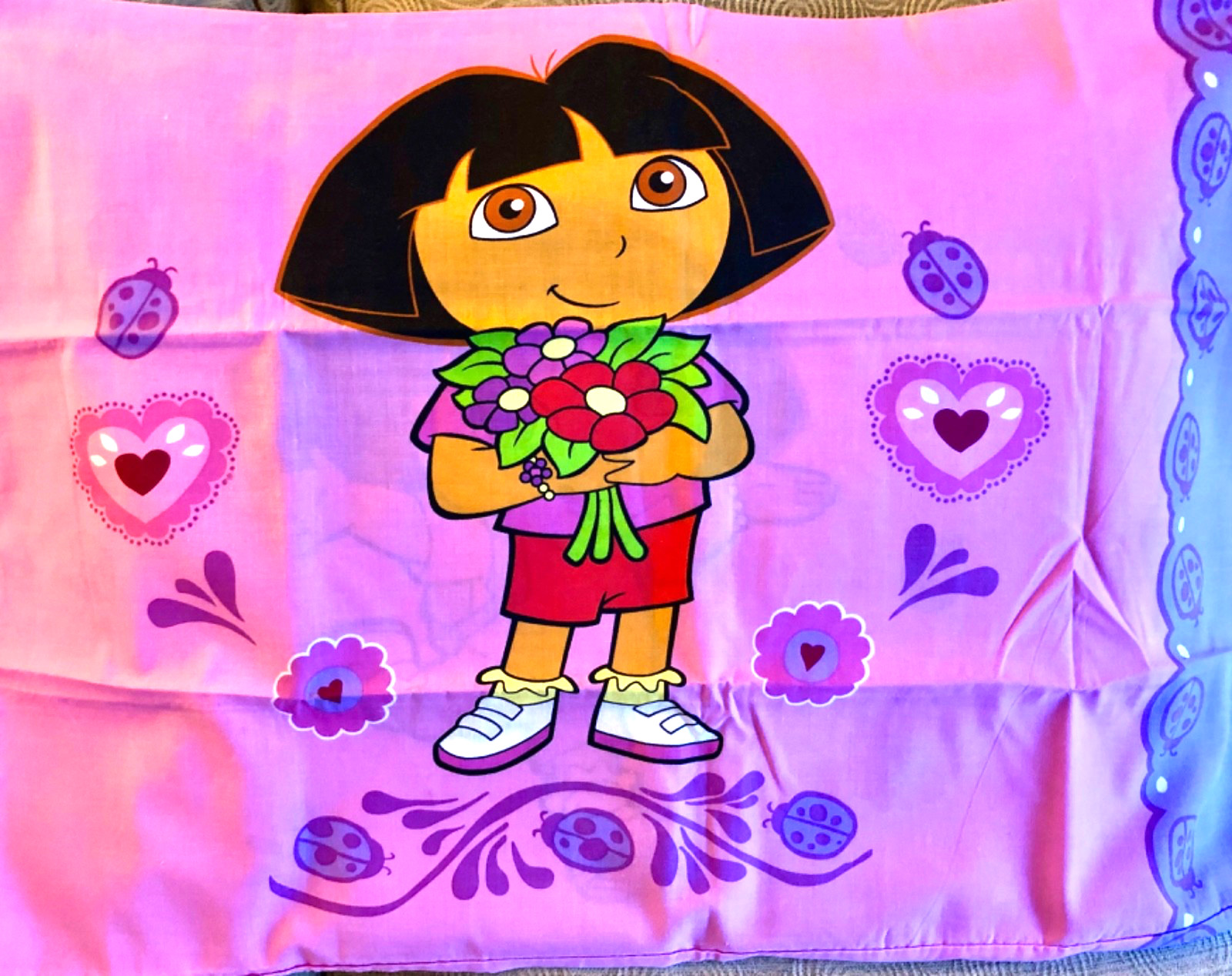 Pillowcase Dora the Explorer standard size Viacom International