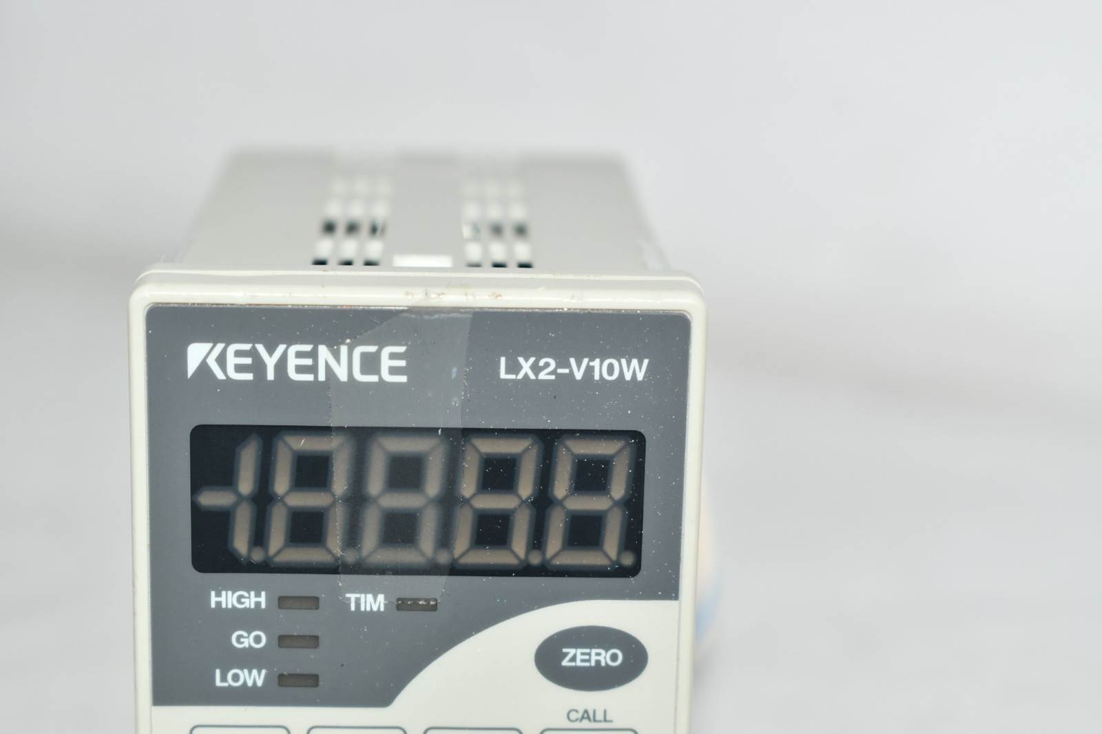 Keyence LX2-V10W AMPLIFIER UNIT 24 VDC 190 MA 100O HM 1250 /SEC SAMPLING RATE